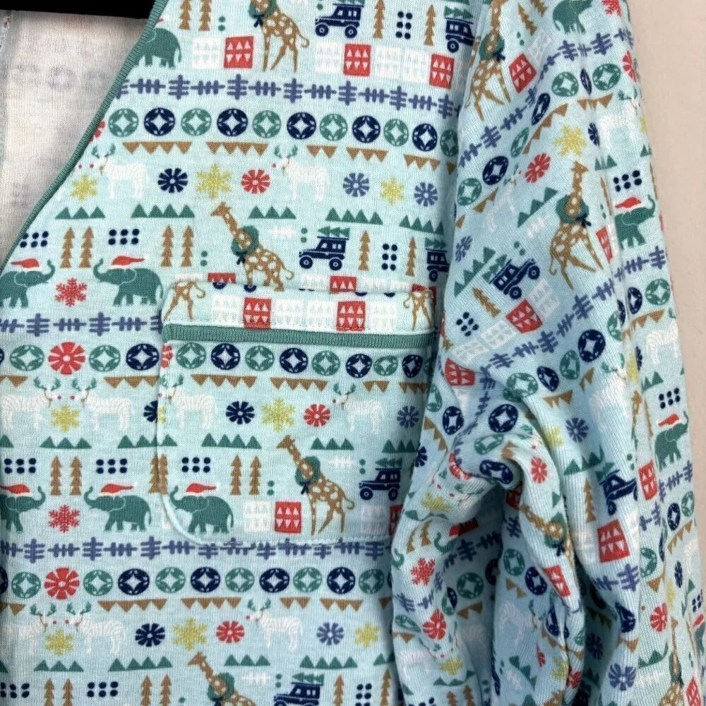 SummerSalt Cotton Holiday Pajama Top M